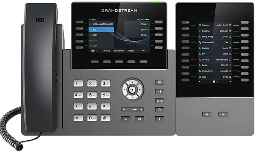 Module d'extension 20 touches Grandstream Programmables pour téléphones GRP2615 et GXV3350