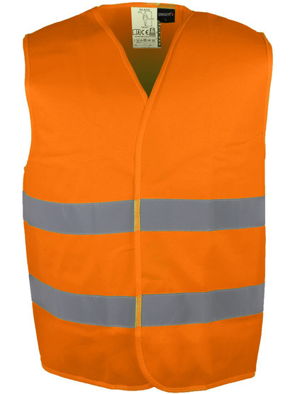 
Gilet Haute Visibilité Polyester Fermeture auto-agrippante - Single Safety
