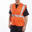 
Gilet Double Bande Orange - Portwest