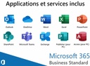 Licence Microsoft M365 Business Standard Retail Français