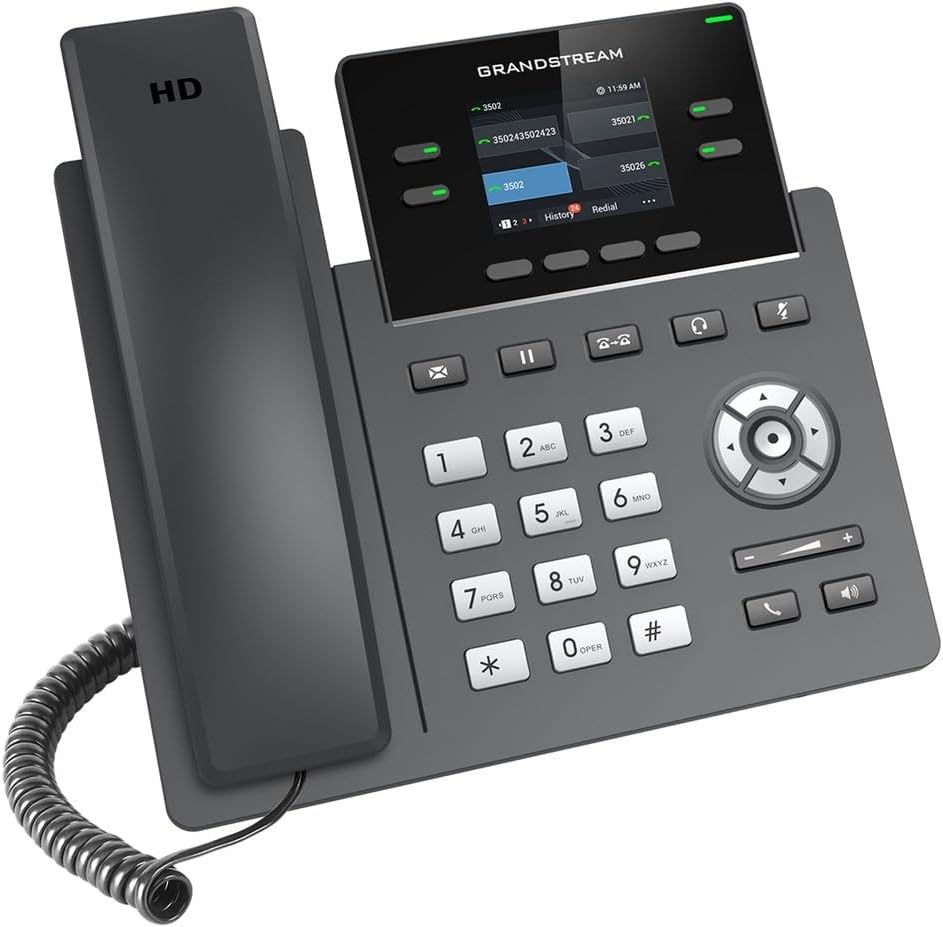 Téléphone IP Grandstream GRP2612P a 2 lignes de "qualité opérateur"