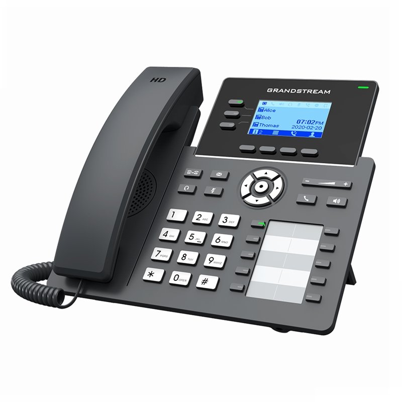 Téléphone IP Grandstream GRP2604 / GRP2604P 3 lignes Indispensable