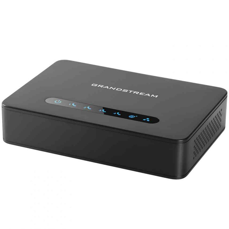 Grandstream HT814 : Puissant ATA à 4 ports FXS avec routeur NAT Gigabit.