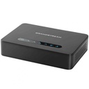 Grandstream HT814 : Puissant ATA à 4 ports FXS avec routeur NAT Gigabit.