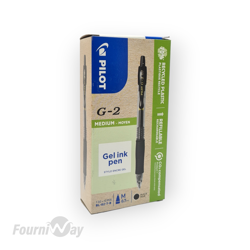 Stylo Pilot Roller Encre Gel G2 0.7mm NOIR