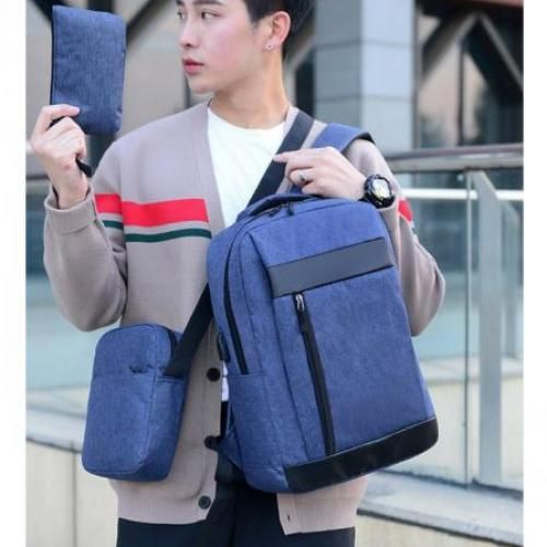 Cartable 3 Pieces GAOOBA Bleu