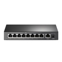Switch de bureau TP-Link 9 ports 10/100 Mbps avec 8 ports PoE+