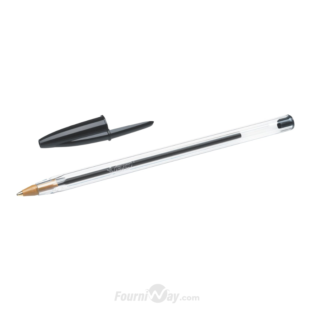Boite 50 Stylo Bic Cristal Original NOIR
