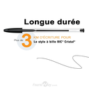 Boite 50 Stylo Bic Cristal Original NOIR