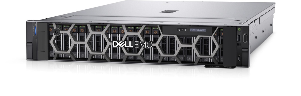 Serveur Dell PowerEdge R750XS, Intel Xeon Silver 1x4310,1x32GB,2x480GB SSD,2x1000Base-T-RJ-45, 2x800W, Pro support 36M