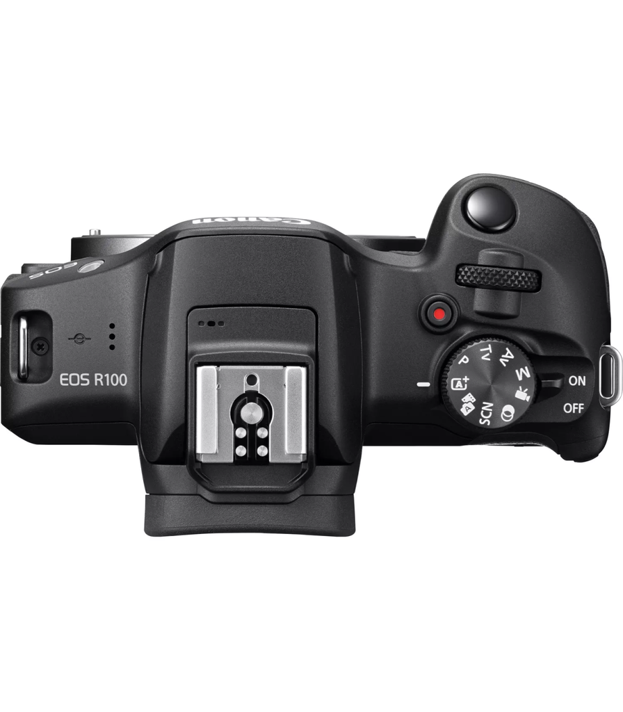 Appareil Photo Hybride Canon D.CAM EOS R100+RFS18-45 S EU26