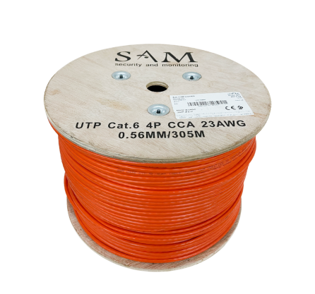 [ERAT.CB.C6A.UFTP.LSZH] Câble Réseau UTP 4 paires Catégorie 6