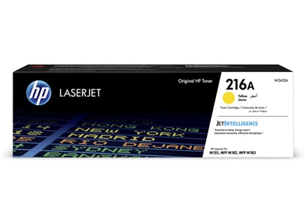 Toner HP LaserJet d'origine  216A Jaune