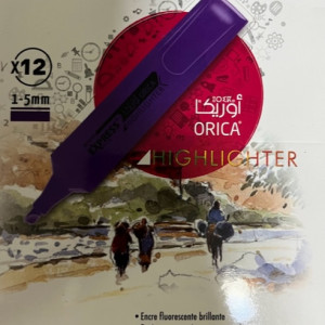 Boite 12 Surligneur XO-8768 Violet Express