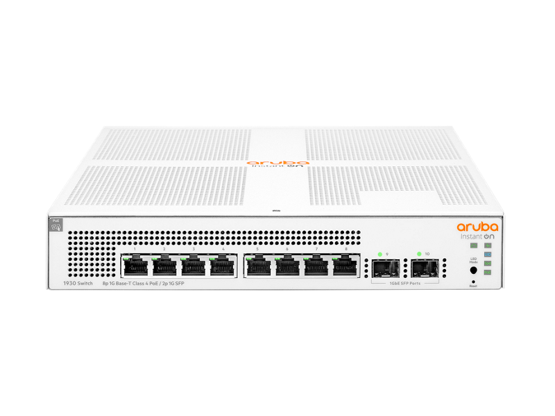 [AR-JL681A] Switch Commutateur Aruba Instant On 1930 8G Classe 4 PoE 2SFP 124 W