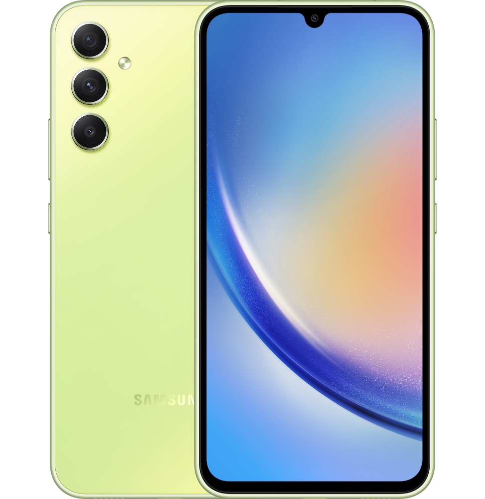 [SM-A346ELGCMWD] Téléphone SAMSUNG A34 Awesome Lime