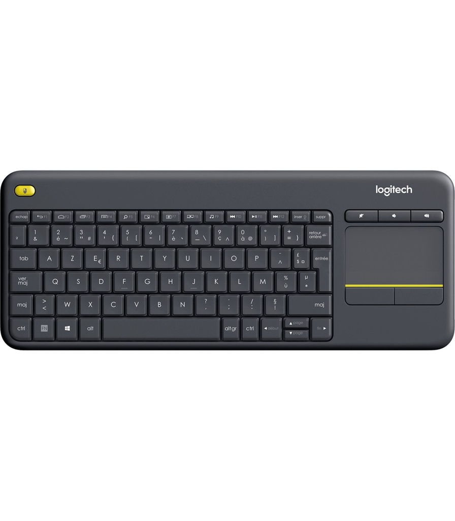 Clavier sans fil avec pavé Logitech K400 Azerty