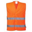 
Gilet Double Bande Orange - Portwest