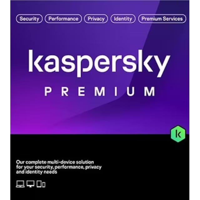 [KL10478BCFS-SLIMMAG] Anti-Virus Kaspersky Premium - 3 Postes / 1 an