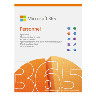 [QQ2-01735] Licence Microsoft M365 Personnel Français 1 An