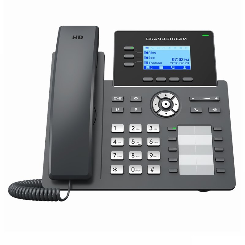 Téléphone IP Grandstream GRP2604 / GRP2604P : 3 lignes