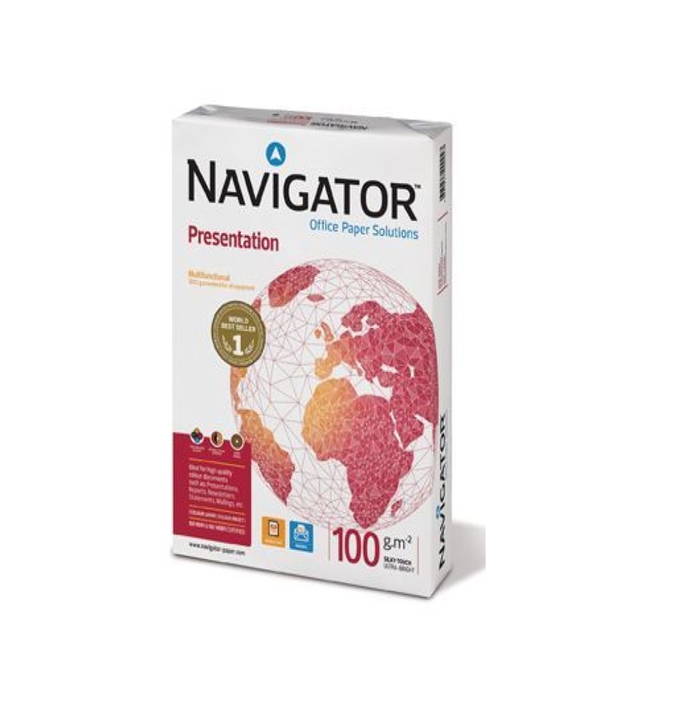 [A4100N] Ramette papier Navigator blanc format A4 100 g - paquet de 500f