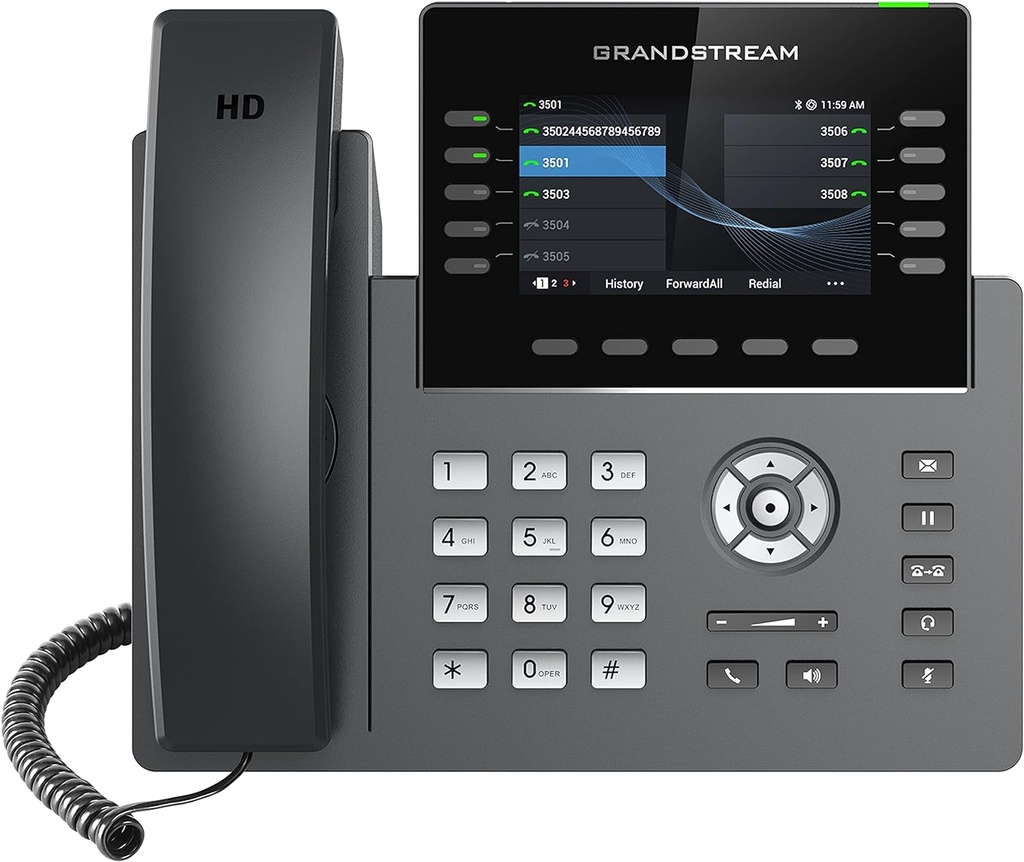 Téléphone IP Grandstream GRP2615 : 10 lignes de qualité opérateur