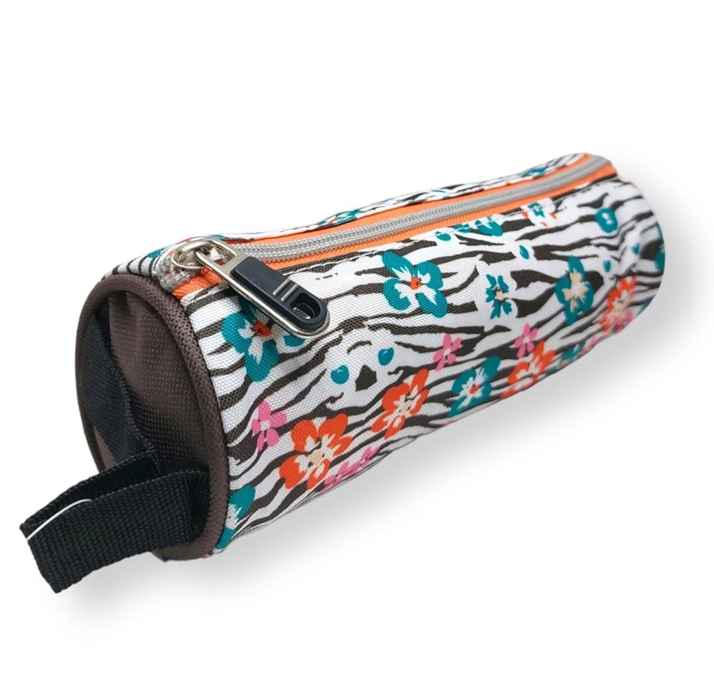 Trousse ronde pour filles en Marron shipe