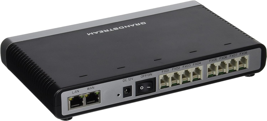 Passerelle Grandstream GXW4108 : Ligne Analogique de 8 Ports FXO
