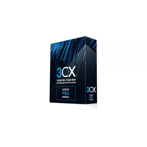 [3CX-PRO] Licence Système Téléphonie IP 3CX Professionnel (4 Appels Simultanés) - Abonnement Annuelle